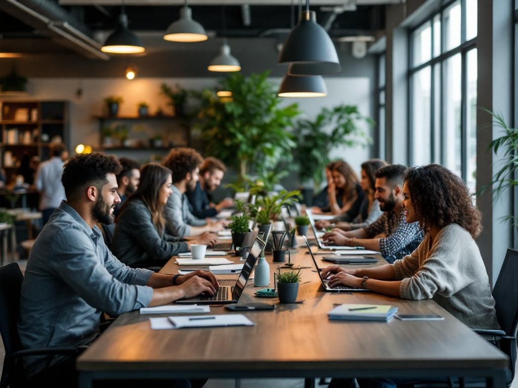 Profesional trabajando en remoto desde Latinoamerica